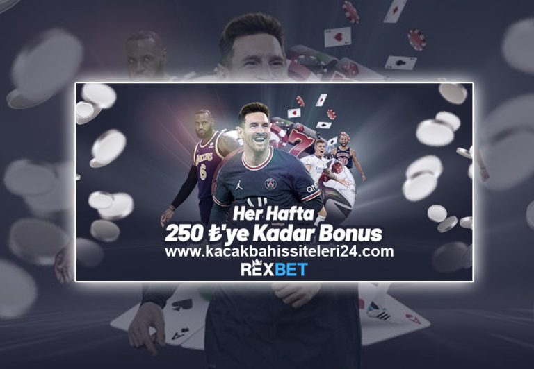 Rexbet Haftalık Para Yatırma Bonusu